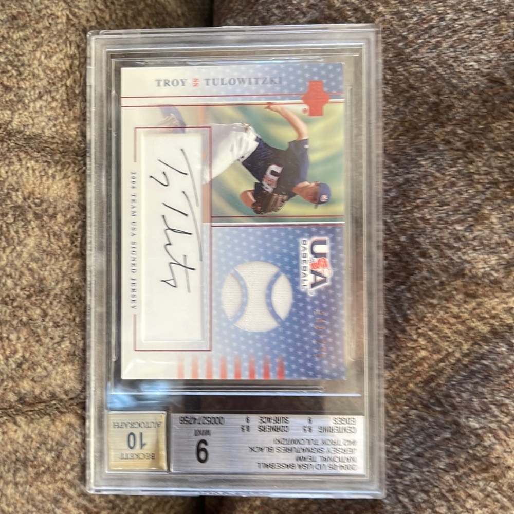 Troy Tulowitzki 2004-05 Troy Tulowitzki #42 Signatures Black #146-275 MInt 10